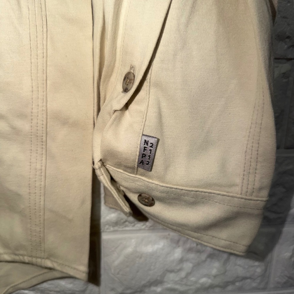 Carhartt Force FR Flame Resistant Khaki Shirt XL 101698 261 NFPA 2112 NWT Men's - Picture 3 of 7